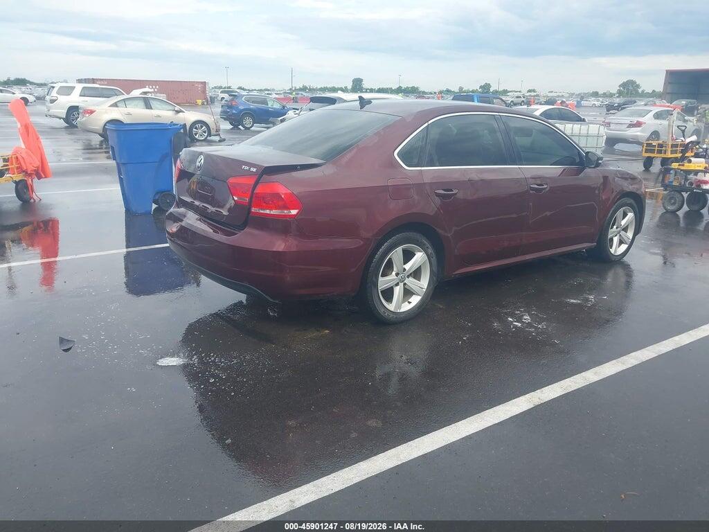 1VWBN7A31DC031173 2013 VOLKSWAGEN PASSAT photo no. 4