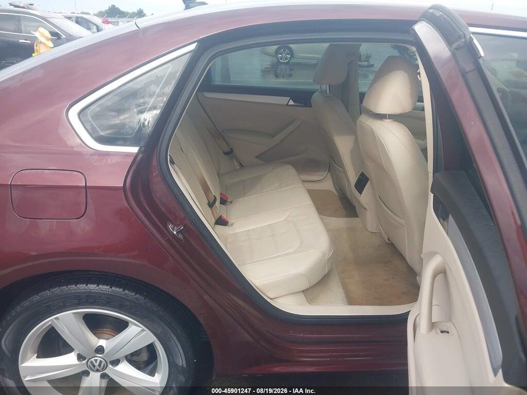 1VWBN7A31DC031173 2013 VOLKSWAGEN PASSAT photo no. 8