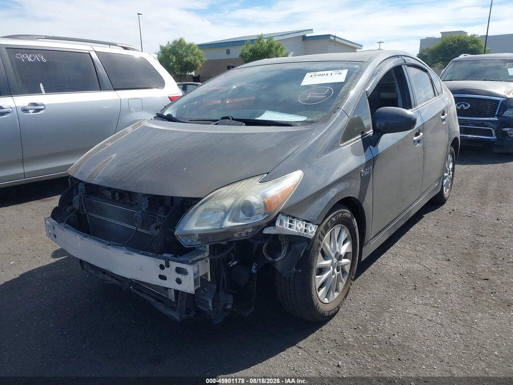 JTDKN3DP3D3032786 2013 TOYOTA PRIUS PLUG-IN photo no. 2