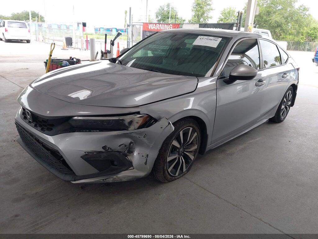19XFL1H73NE012893 2022 HONDA CIVIC photo no. 2