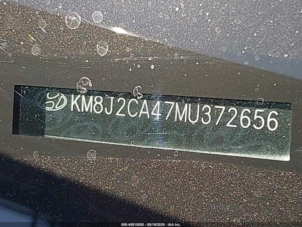 KM8J2CA47MU372656 2021 HYUNDAI TUCSON photo no. 9