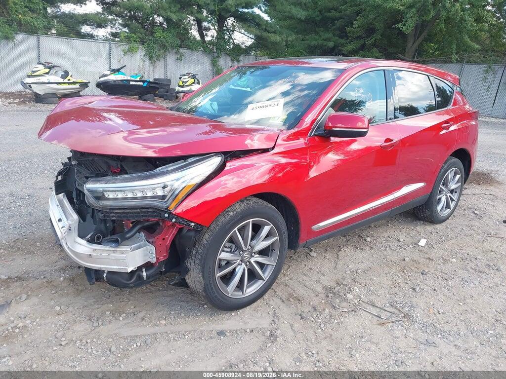 5J8TC2H5XML011870 2021 ACURA RDX photo no. 2