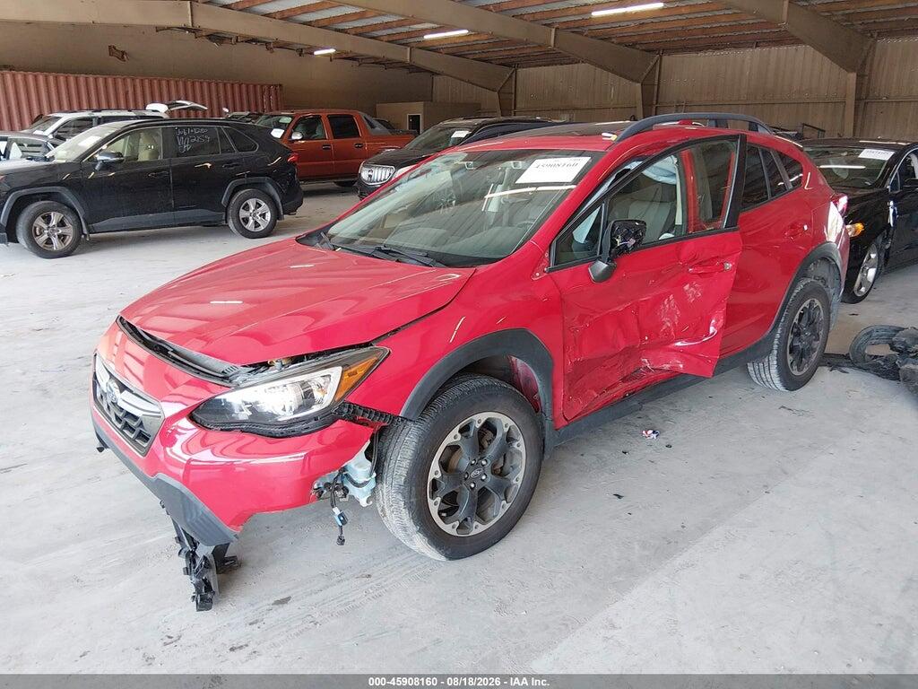 JF2GTAEC1M8376293 2021 SUBARU CROSSTREK photo no. 2