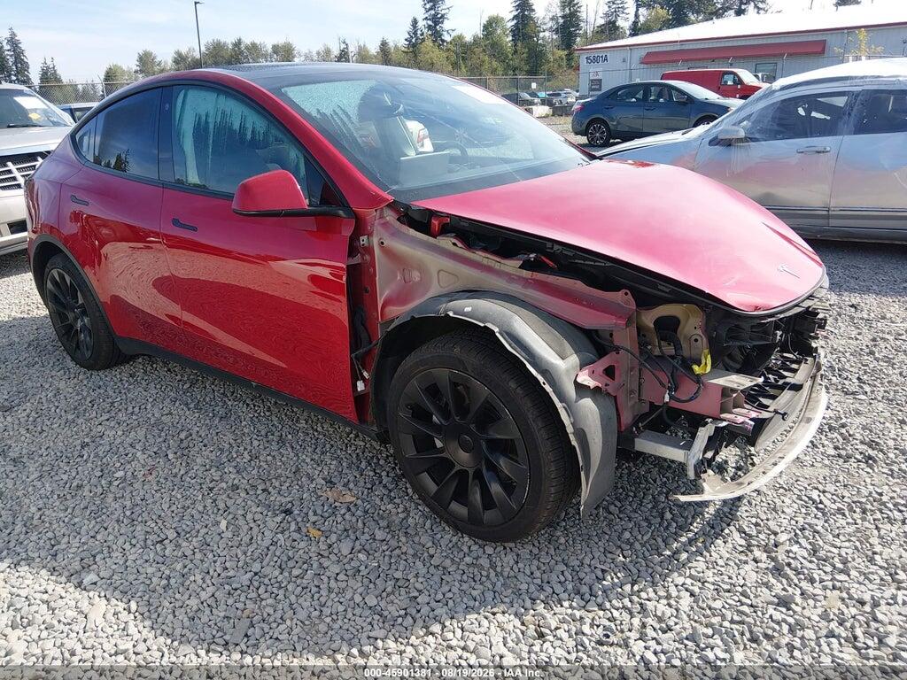 5YJYGDEE0MF259122 2021 TESLA MODEL Y photo no. 1