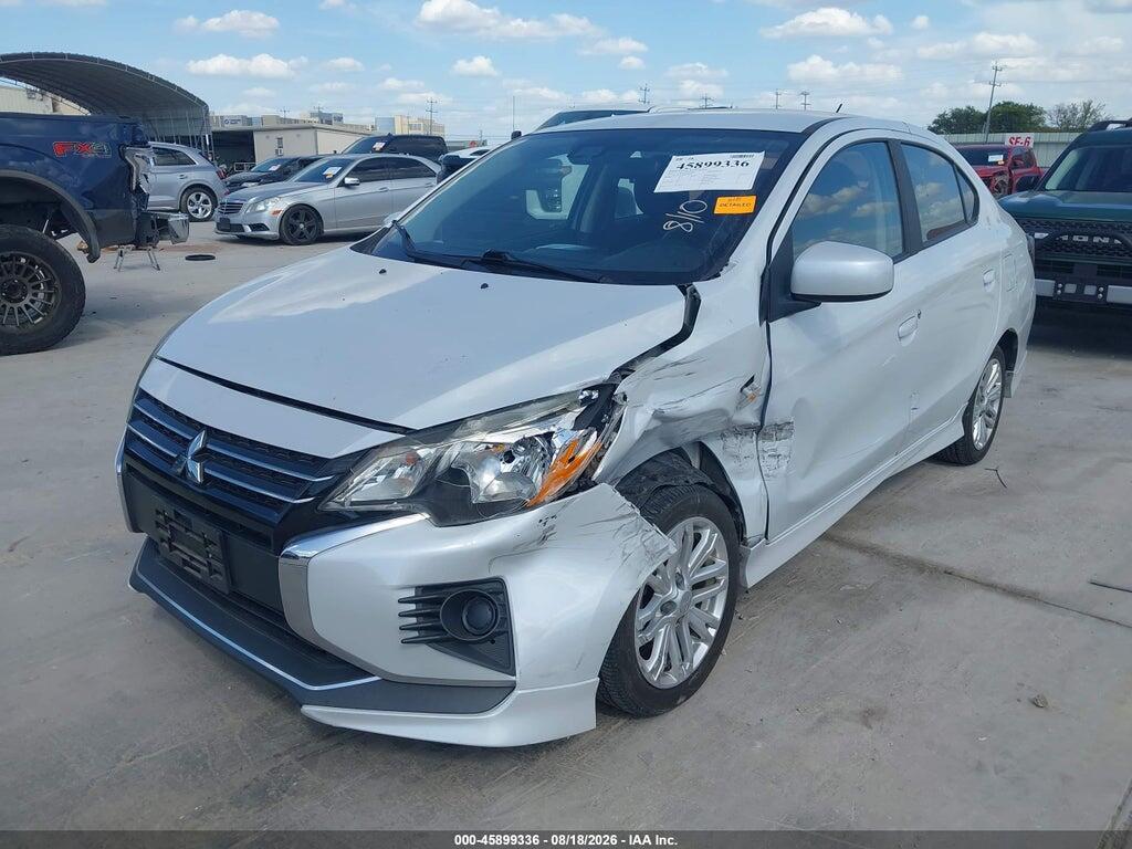 ML32FUFJ3MHF04022 2021 MITSUBISHI MIRAGE G4 photo no. 2