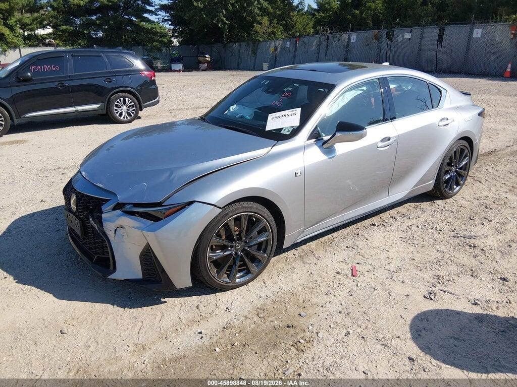 JTHGZ1E23M5022229 2021 LEXUS IS 350 photo no. 2