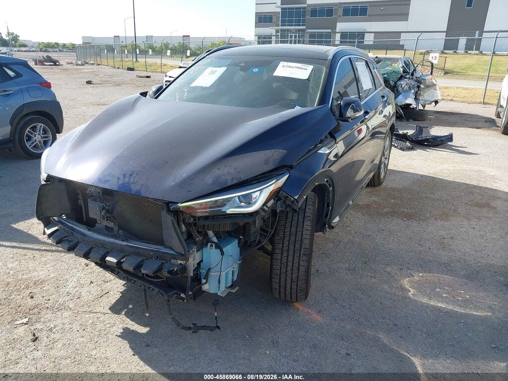 3PCAJ5BA8PF123044 2023 INFINITI QX50 photo no. 2