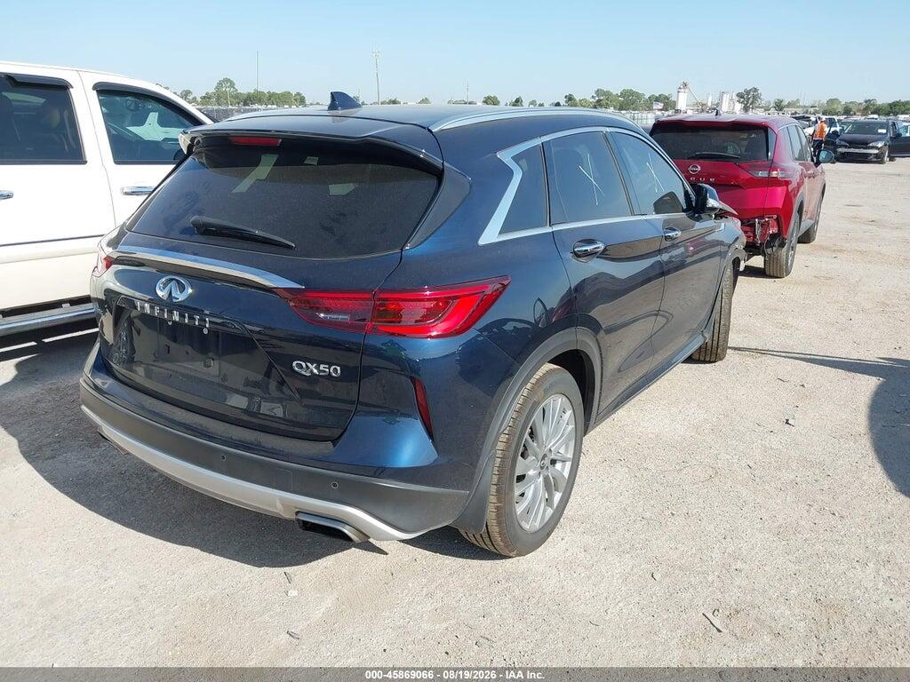 3PCAJ5BA8PF123044 2023 INFINITI QX50 photo no. 4
