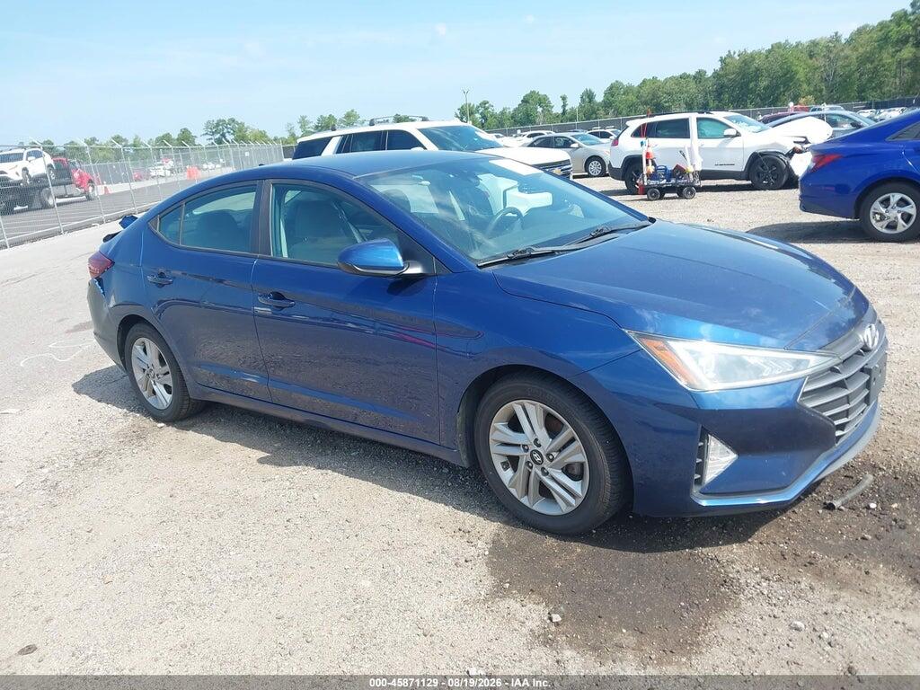 2020 HYUNDAI ELANTRA 5NPD84LFXLH543431