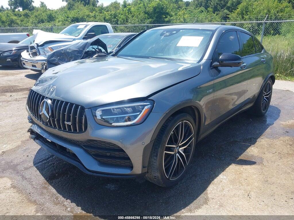 WDC0J6EBXLF755680 2020 MERCEDES-BENZ AMG GLC 43 COUPE photo no. 2