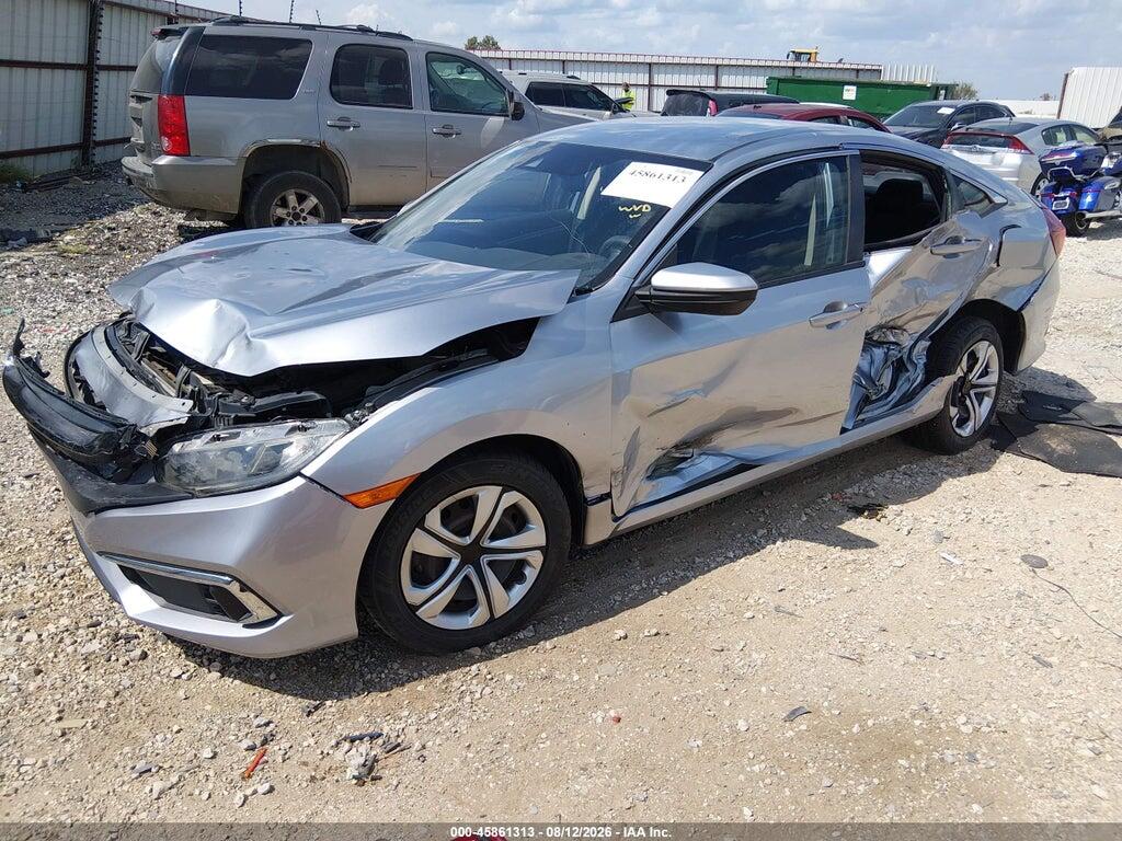 2HGFC2F60LH582837 2020 HONDA CIVIC photo no. 2