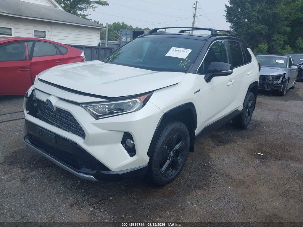 2T3EWRFVXLW079057 2020 TOYOTA RAV4 HYBRID photo no. 2