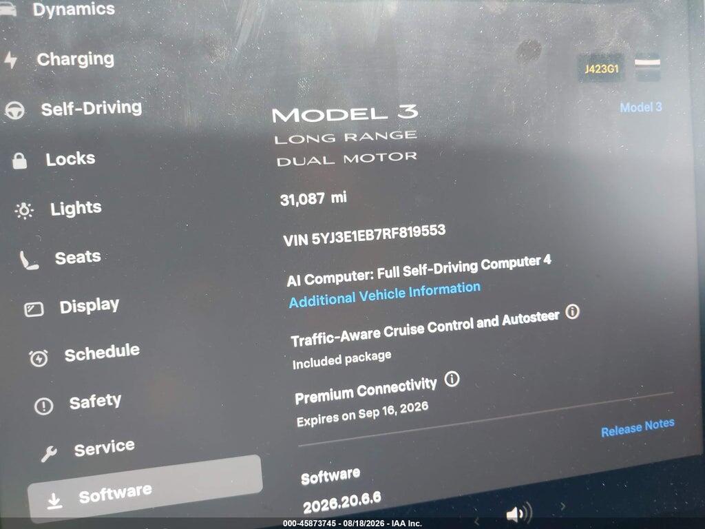 5YJ3E1EB7RF819553 2024 TESLA MODEL 3 photo no. 7