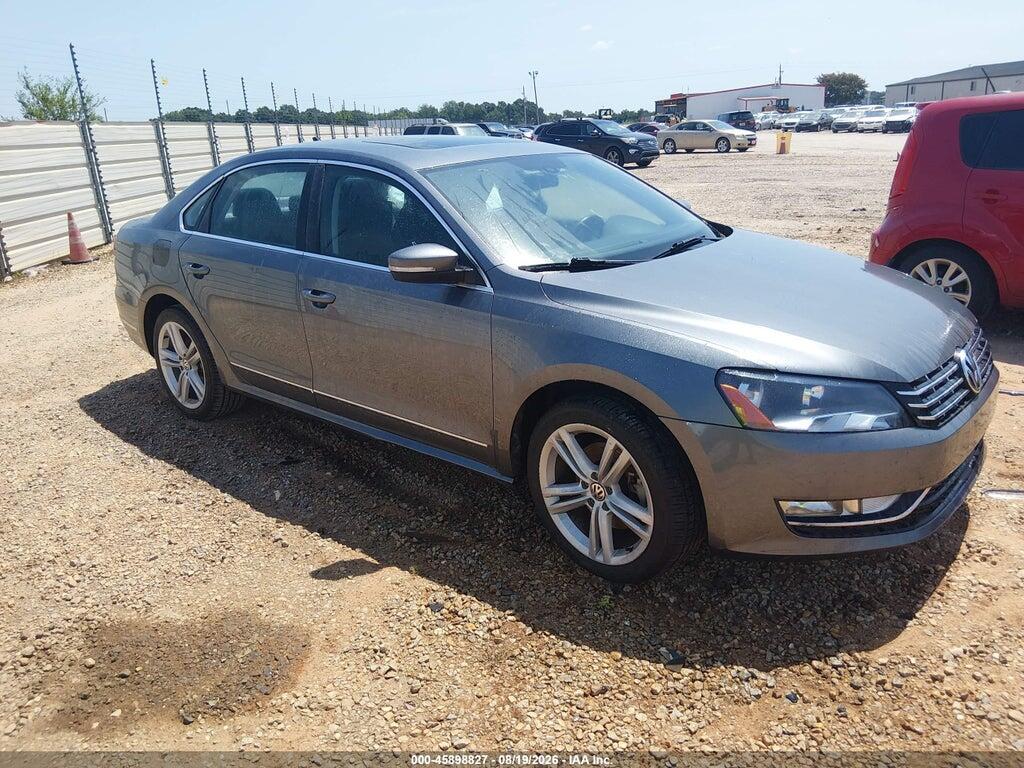 2013 VOLKSWAGEN PASSAT 1VWBN7A36DC071037