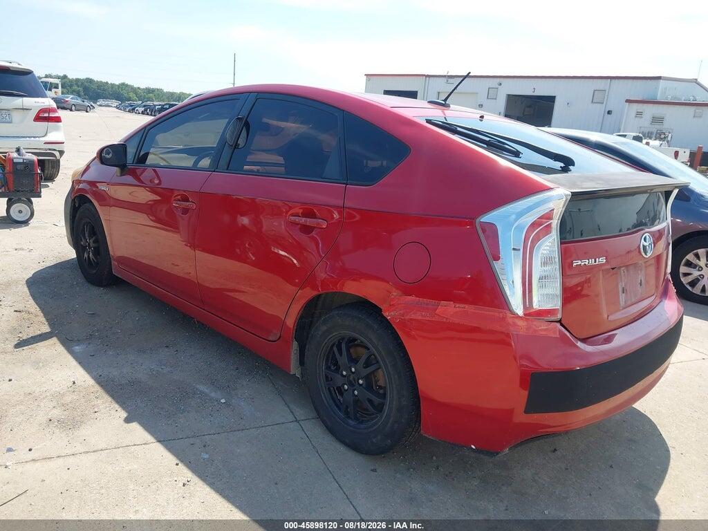 JTDKN3DU7D0342706 2013 TOYOTA PRIUS photo no. 3