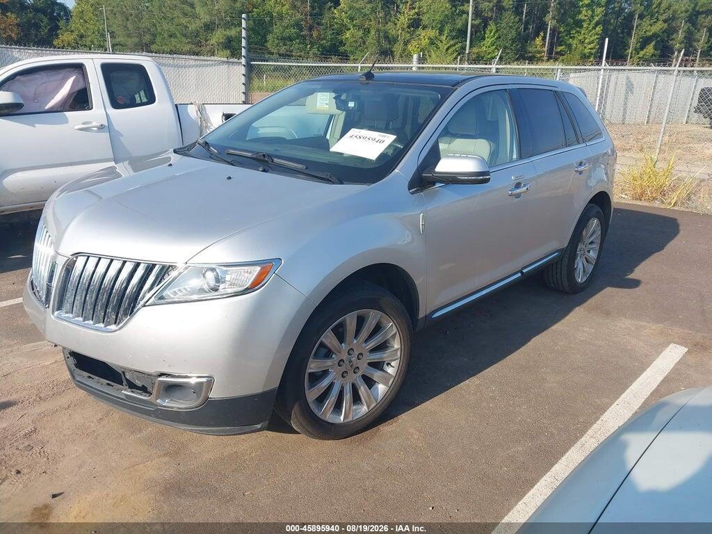 2LMDJ6JK4DBL47451 2013 LINCOLN MKX photo no. 2