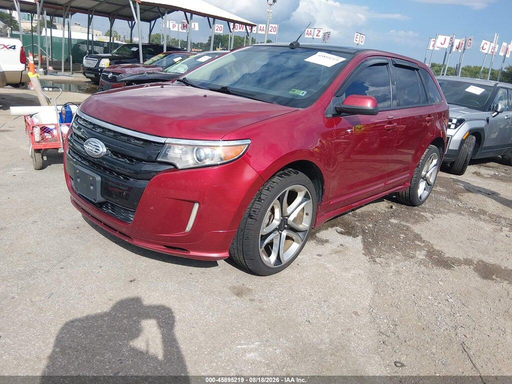 2FMDK4AK3DBC77521 2013 FORD EDGE photo no. 2