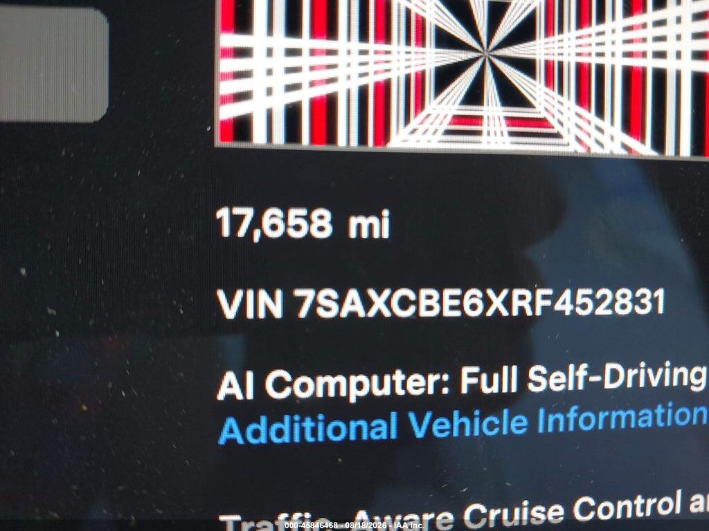 7SAXCBE6XRF452831 2024 TESLA MODEL X photo no. 7