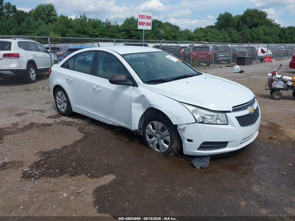 2013 CHEVROLET CRUZE 1G1PA5SH6D7316584