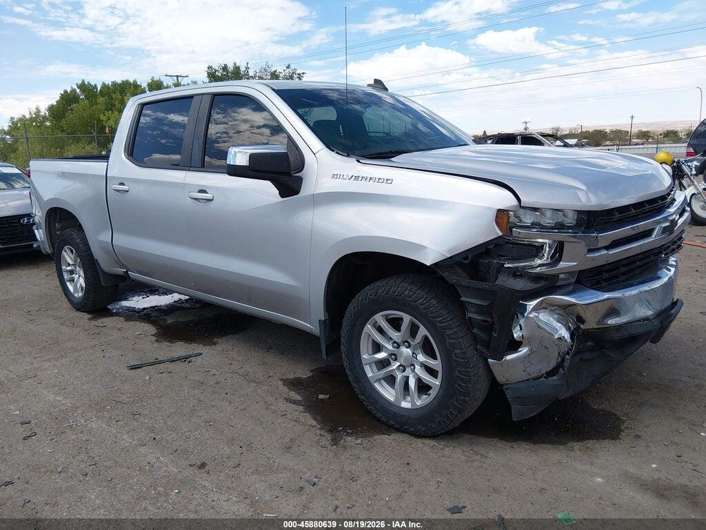 2021 CHEVROLET SILVERADO 1500 1GCPWCED1MZ244686