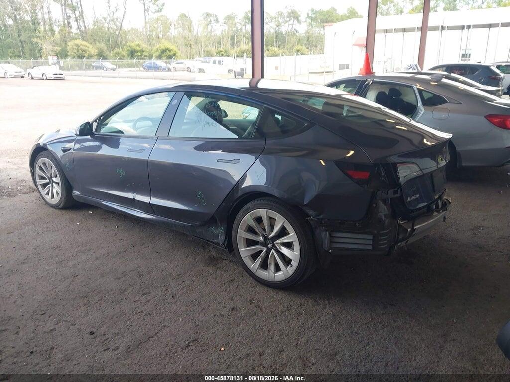 5YJ3E1EA1MF020657 2021 TESLA MODEL 3 photo no. 3