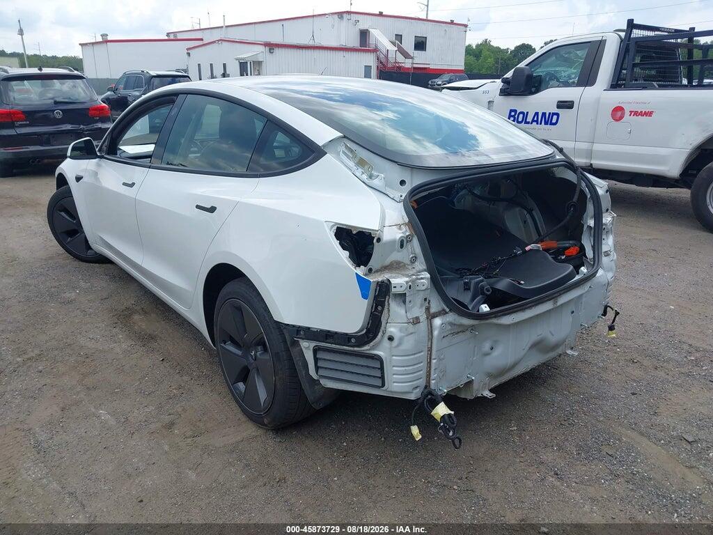 5YJ3E1EA3MF848614 2021 TESLA MODEL 3 photo no. 3