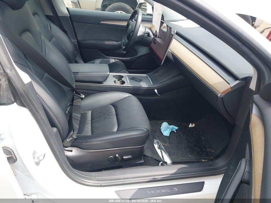 5YJ3E1EA3MF848614 2021 TESLA MODEL 3 photo no. 5