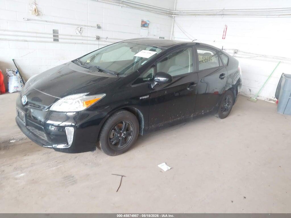 JTDKN3DU7D5578422 2013 TOYOTA PRIUS photo no. 2