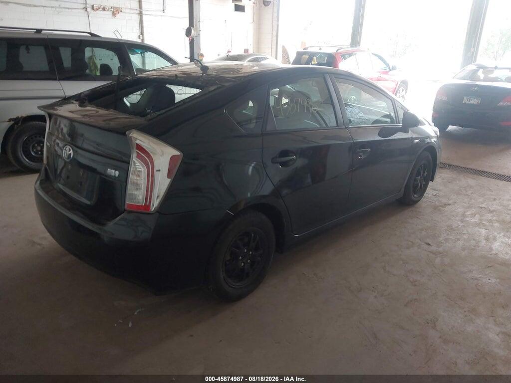 JTDKN3DU7D5578422 2013 TOYOTA PRIUS photo no. 4