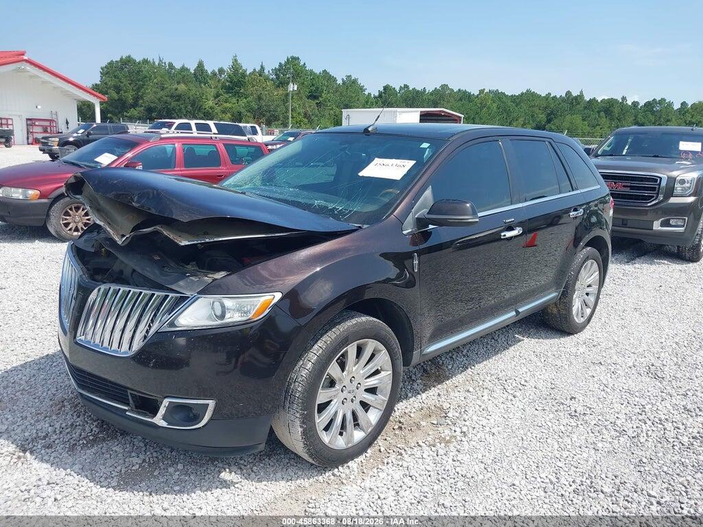 2LMDJ6JK0DBL30677 2013 LINCOLN MKX photo no. 2