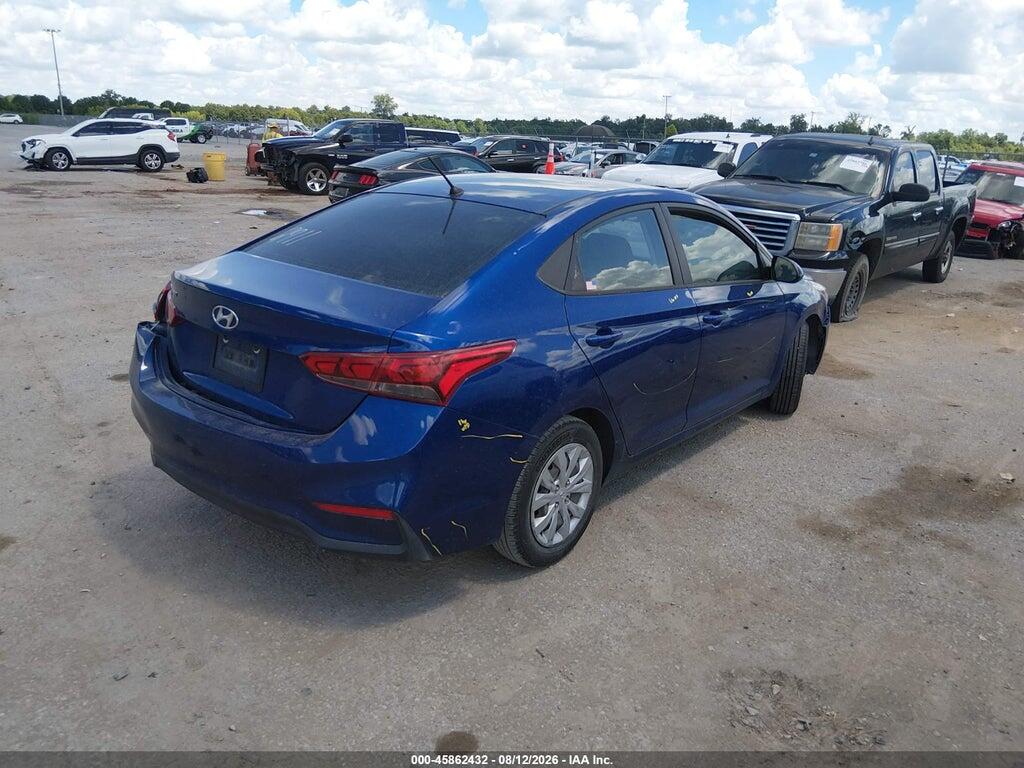3KPC24A61ME147555 2021 HYUNDAI ACCENT photo no. 4