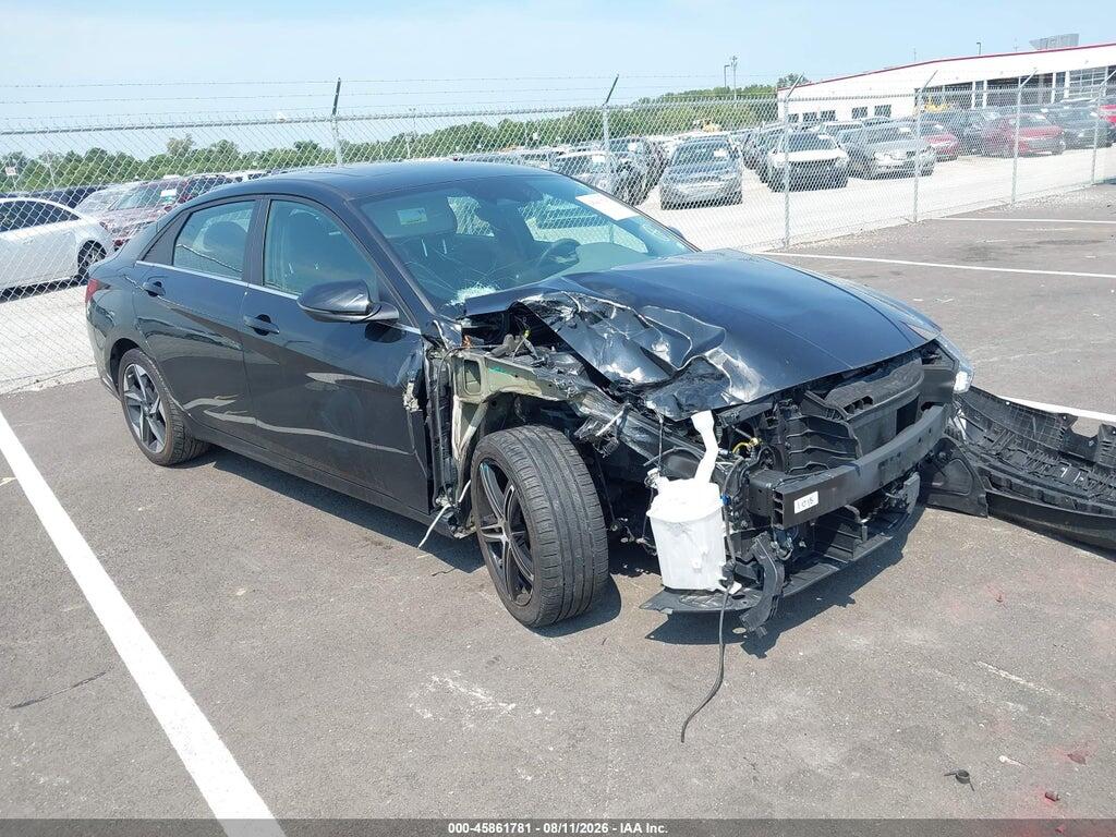 2021 HYUNDAI ELANTRA 5NPLN4AG0MH005127