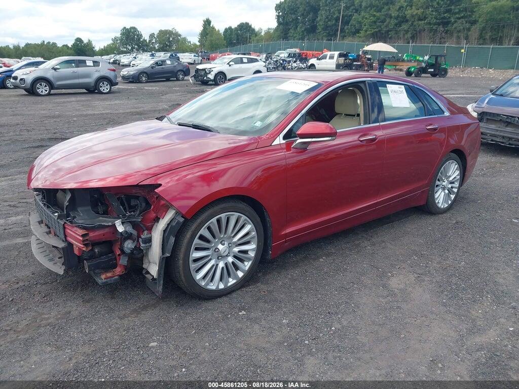 3LN6L2J94DR803504 2013 LINCOLN MKZ photo no. 2