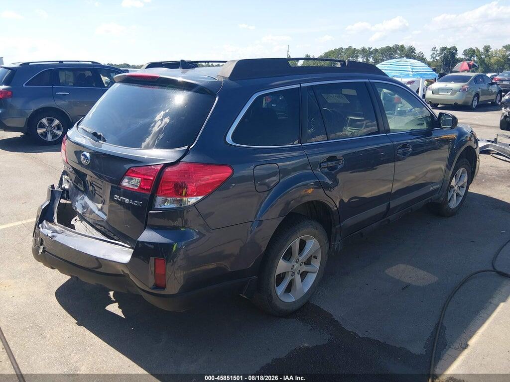 4S4BRCPC8D3215321 2013 SUBARU OUTBACK photo no. 4