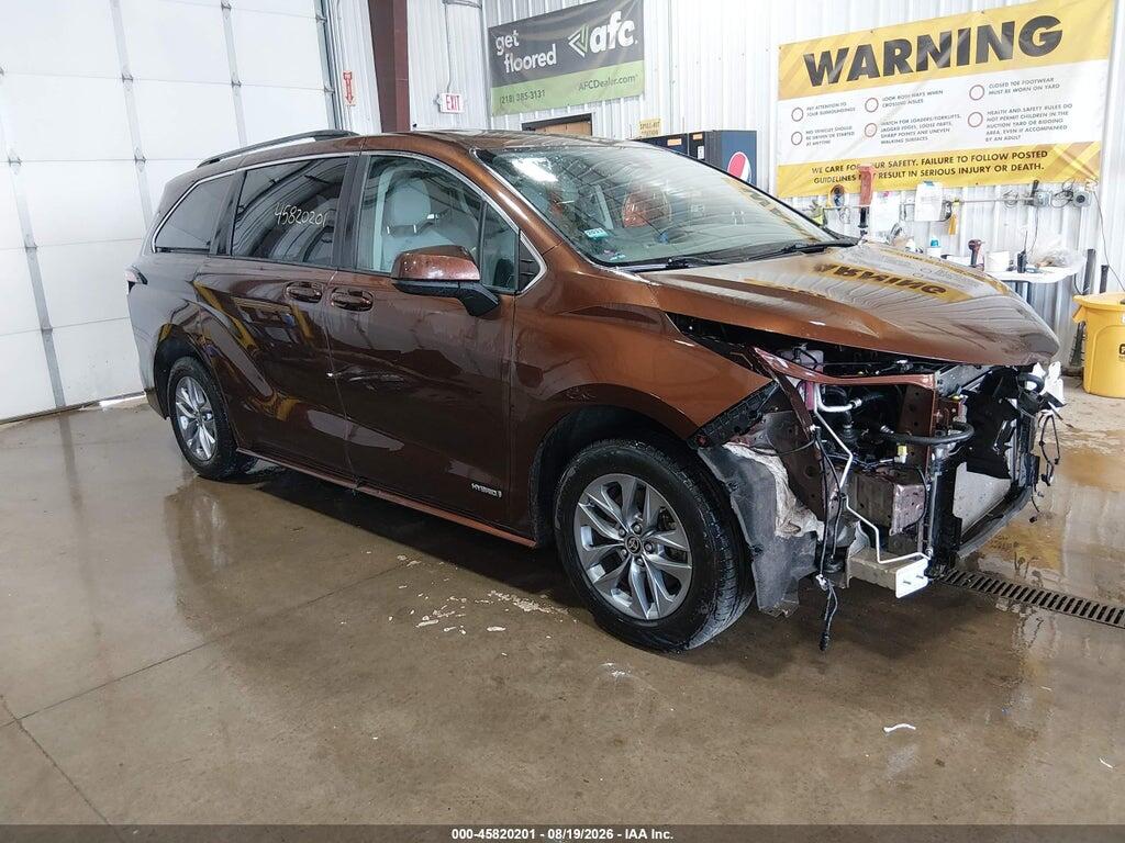 5TDKSKFC1MS038677 2021 TOYOTA SIENNA photo no. 1