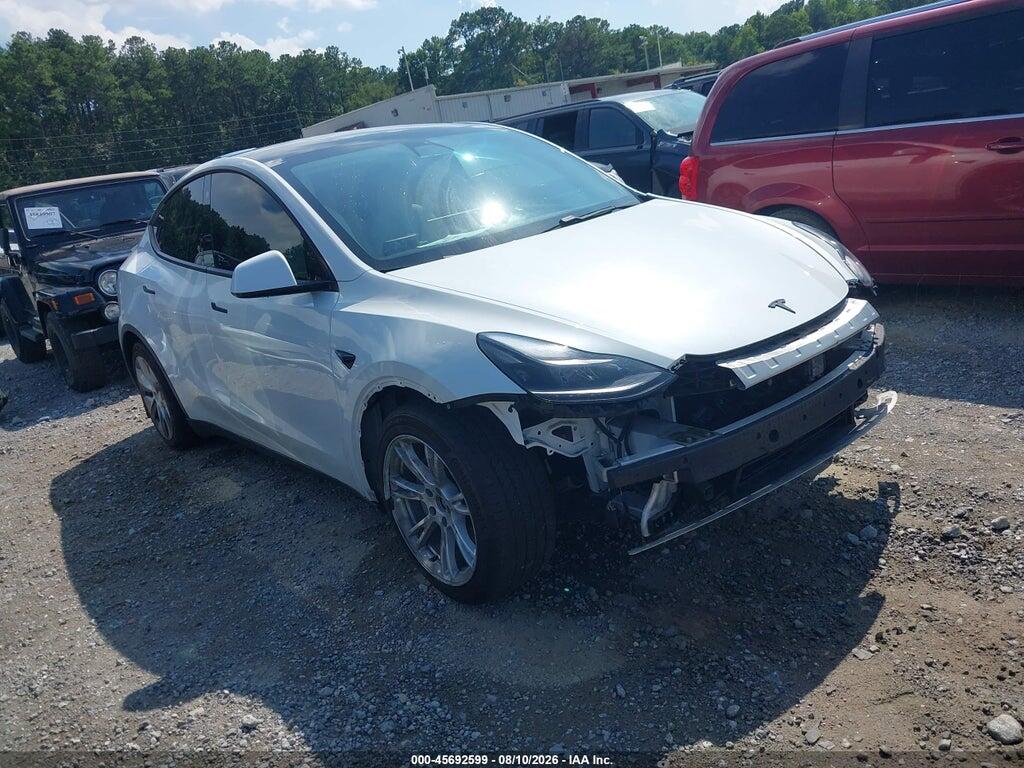 2021 TESLA MODEL Y 5YJYGDEE8MF074736