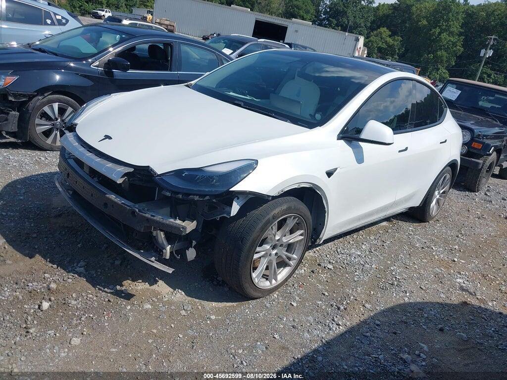 5YJYGDEE8MF074736 2021 TESLA MODEL Y photo no. 2