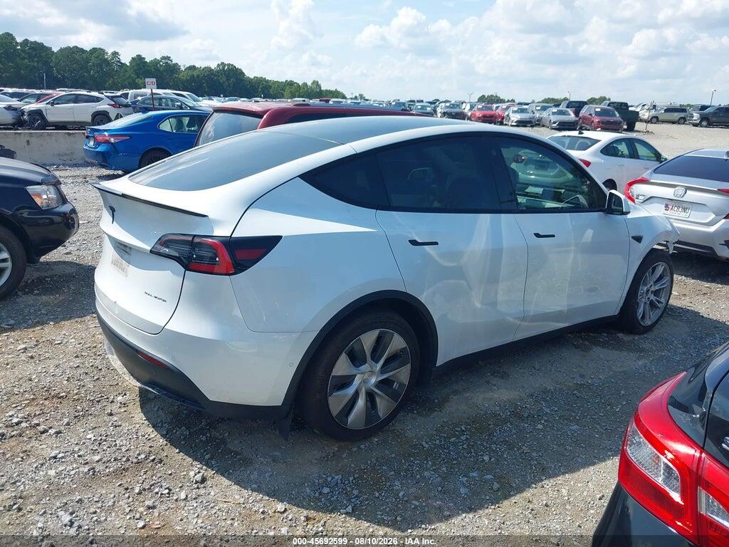 5YJYGDEE8MF074736 2021 TESLA MODEL Y photo no. 4