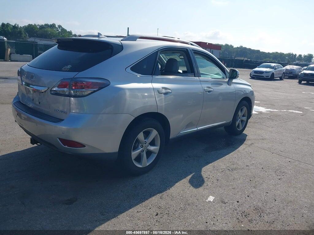 2T2BK1BA0DC172115 2013 LEXUS RX 350 photo no. 4