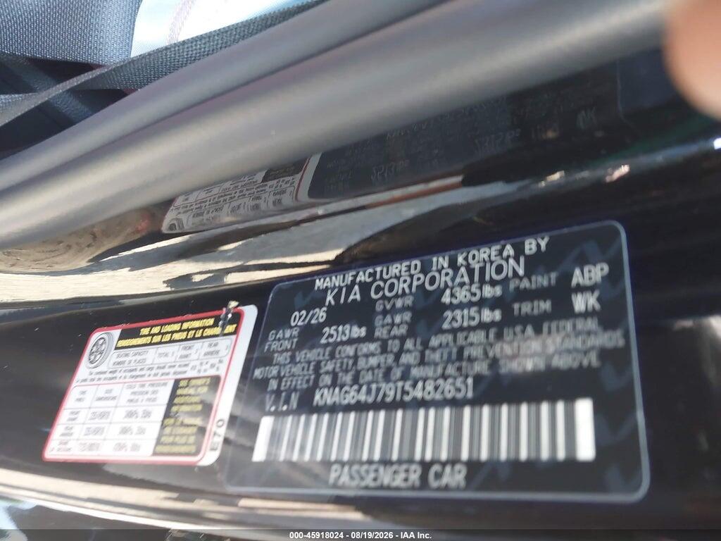 KNAG64J79T5482651 2026 KIA K5 photo no. 9