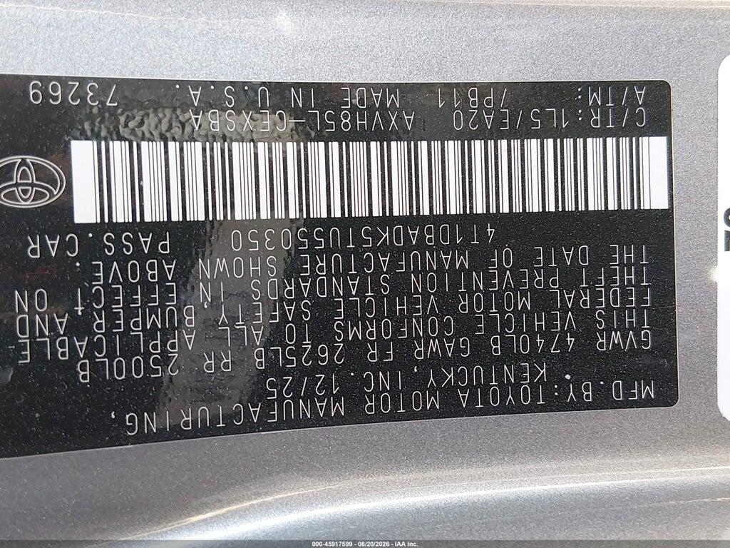 4T1DBADK5TU550350 2026 TOYOTA CAMRY photo no. 9
