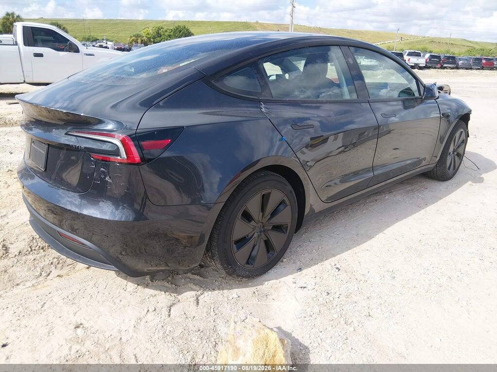 5YJ3E1EAXTF146496 2026 TESLA MODEL 3 photo no. 4