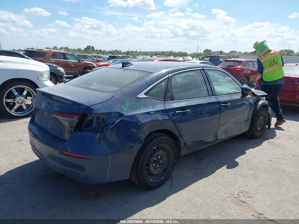2HGFE2F20SH594749 2025 HONDA CIVIC photo no. 4