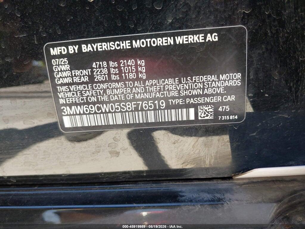 3MW69CW05S8F76519 2025 BMW 330I photo no. 9