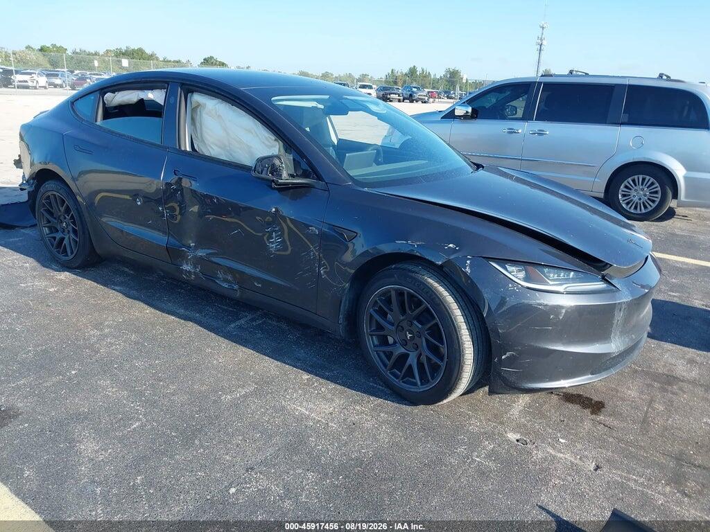 5YJ3E1EA1SF019571 2025 TESLA MODEL 3 photo no. 1