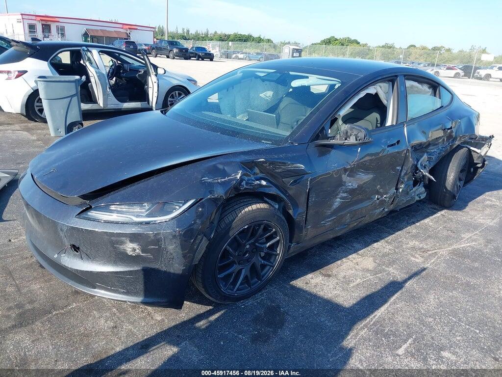 5YJ3E1EA1SF019571 2025 TESLA MODEL 3 photo no. 2