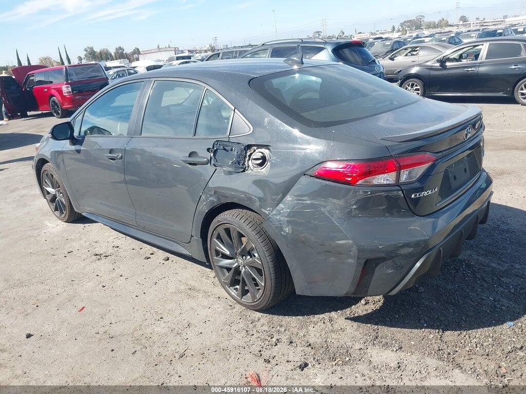 5YFS4MCE6SP225642 2025 TOYOTA COROLLA photo no. 3