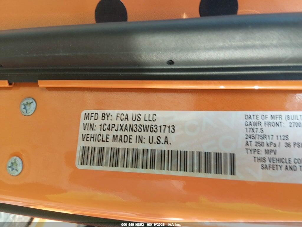 1C4PJXAN3SW631713 2025 JEEP WRANGLER photo no. 9