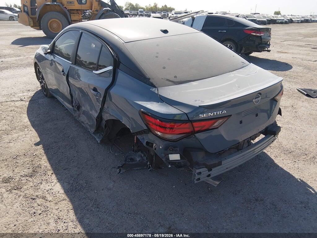 3N1AB8DV7SY243870 2025 NISSAN SENTRA photo no. 3