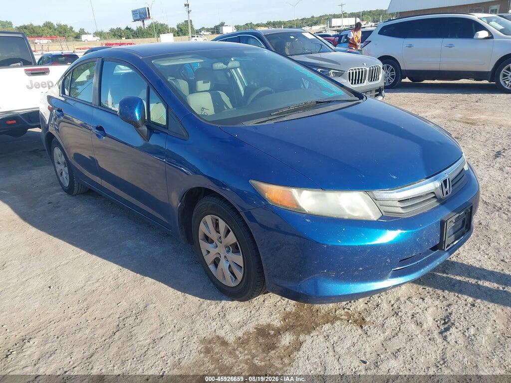 19XFB2F55CE361450 2012 HONDA CIVIC photo no. 1